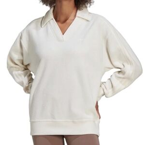 Adidas White Sweatshirt